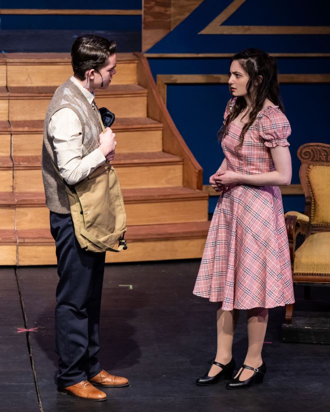 Rolf confronting Liesl about her father